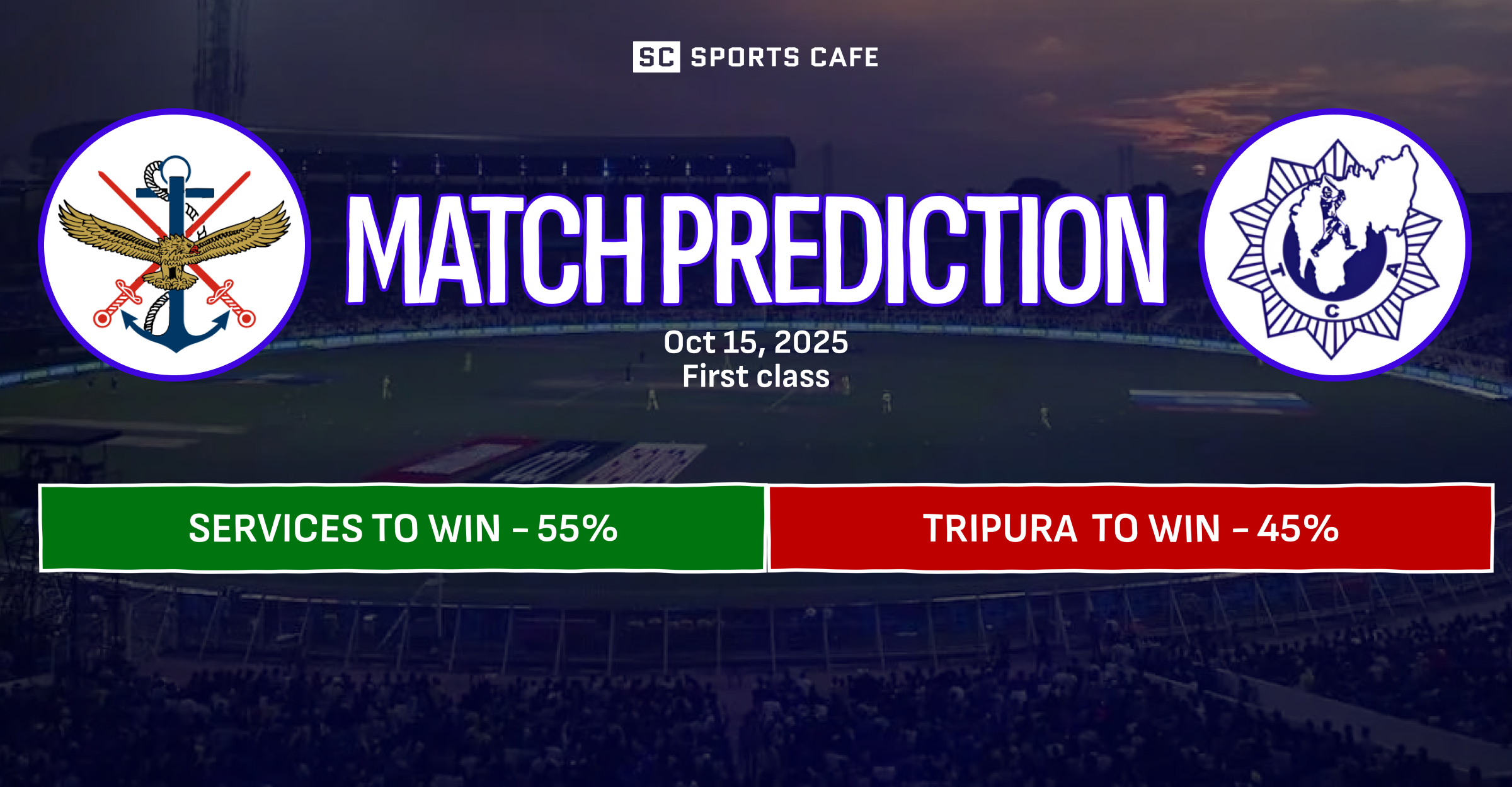 Services vs Tripura Match Prediction